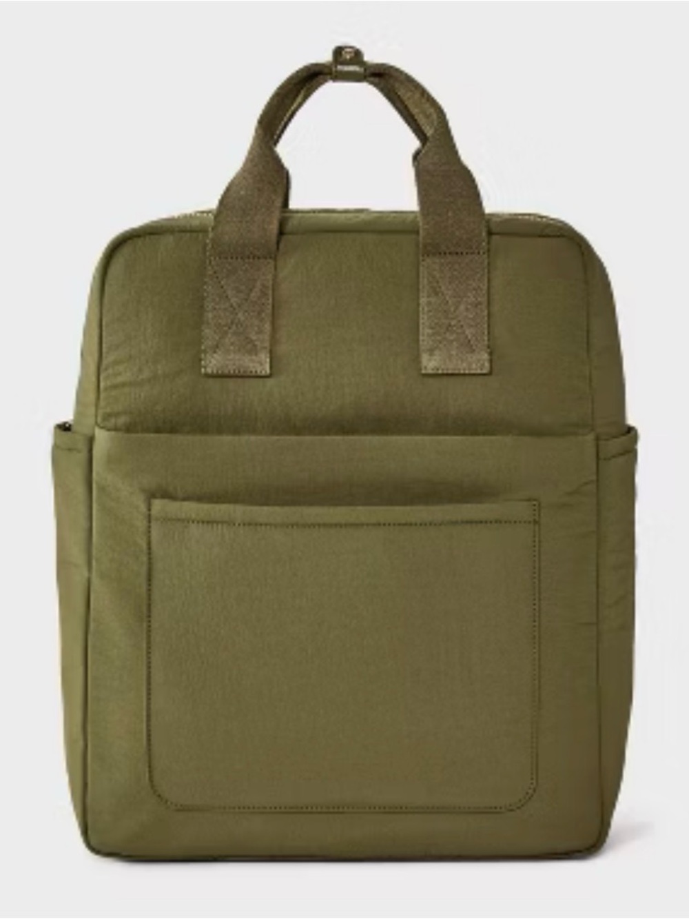 Olive Green Tote Backpack